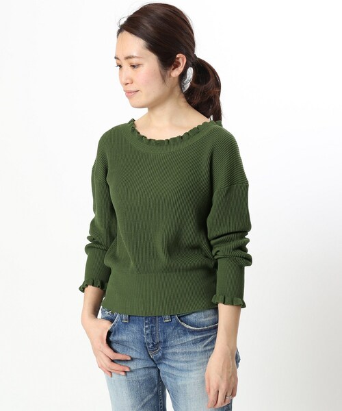 IENA - IENA⭐︎ cotton フリル カラー トップス◆ IENA（イエナ）の「《予約》cotton フリル カラー トップス
