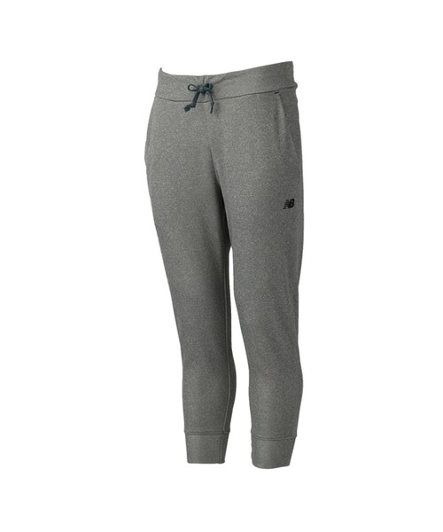 NEW BALANCE(ニューバランス)の「【30%OFF】 スウェットクロップドパンツ(ウイメンズ > アパレル > トレーニング・レディース・HC ヘザーチャコール/HGR ヘザーグレー・S/M/L/XL)」の2枚目の写真