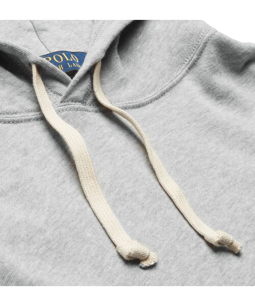 POLO RALPH LAUREN（ポロ ラルフ ローレン）の「Polo Ralph Lauren Loopback Cotton-Jersey Hoodie（スウェット・メンズ・Gray・S/M/L/XL/XXL）」の4枚目の写真