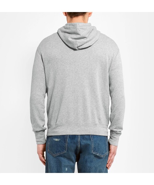POLO RALPH LAUREN（ポロ ラルフ ローレン）の「Polo Ralph Lauren Loopback Cotton-Jersey Hoodie（スウェット・メンズ・Gray・S/M/L/XL/XXL）」の3枚目の写真