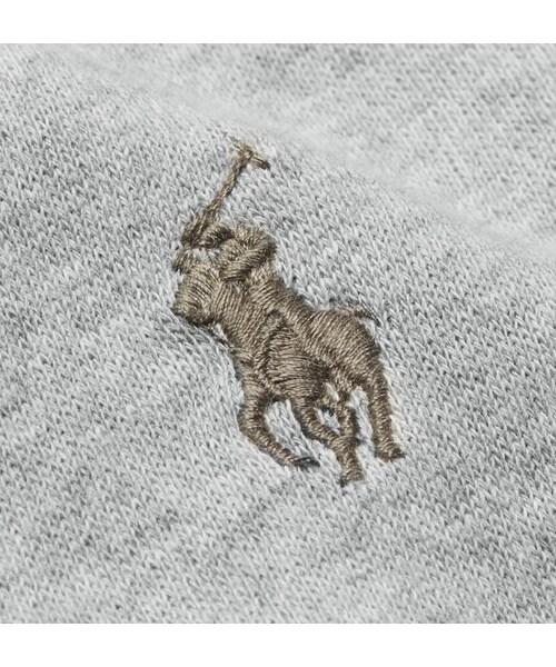 POLO RALPH LAUREN（ポロ ラルフ ローレン）の「Polo Ralph Lauren Loopback Cotton-Jersey Hoodie（スウェット・メンズ・Gray・S/M/L/XL/XXL）」の5枚目の写真