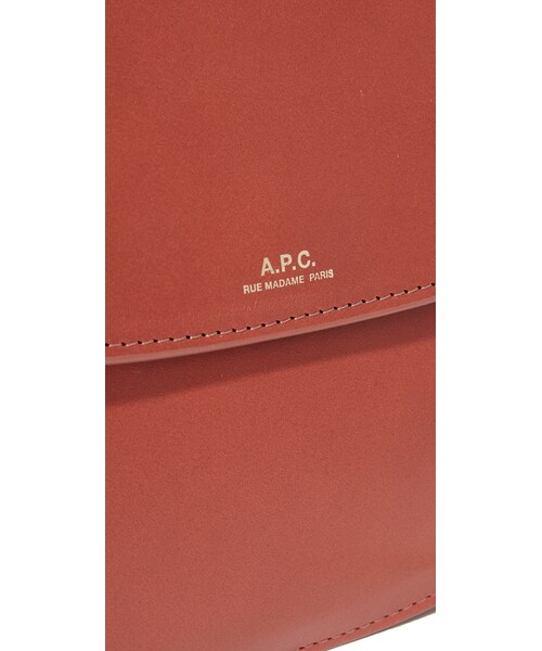 A.P.C.（アーペーセー）の「A.P.C. Geneve Bag（ショルダーバッグ・レディース・Red・One Size）」の3枚目の写真