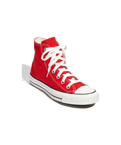 CONVERSE(コンバース)の「Women's Converse Chuck Taylor High Top Sneaker(スニーカー・レディース・Black/Red/White・5 M/5.5 M/6 M/6.5 M/7 M/7.5 M/8 M/8.5 M/9 M/9.5 M/10 M/11 M/12.5 M/13 M)」の3枚目の写真