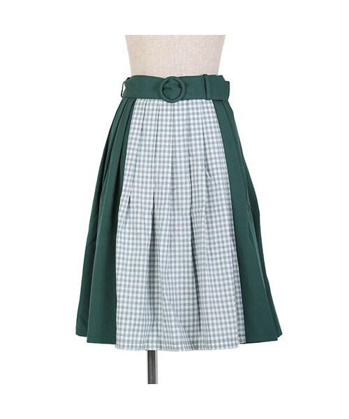 F i.n.t（フィント）の「フロント切替タックスカート/F i.n.t（スカート・レディース・その他）」の2枚目の写真