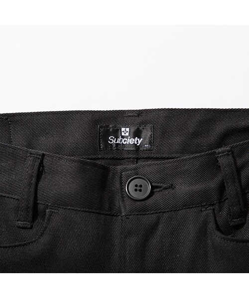 Subciety(サブサエティ)の「TAPERED WORK PANTS(パンツ・メンズ・BLACK/BEIGE・S/M/L/XL)」の4枚目の写真