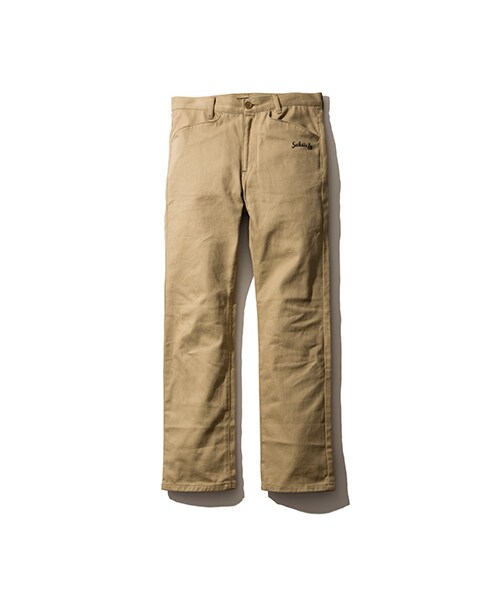 Subciety(サブサエティ)の「TAPERED WORK PANTS(パンツ・メンズ・BLACK/BEIGE・S/M/L/XL)」の2枚目の写真