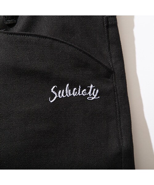 Subciety(サブサエティ)の「TAPERED WORK PANTS(パンツ・メンズ・BLACK/BEIGE・S/M/L/XL)」の5枚目の写真