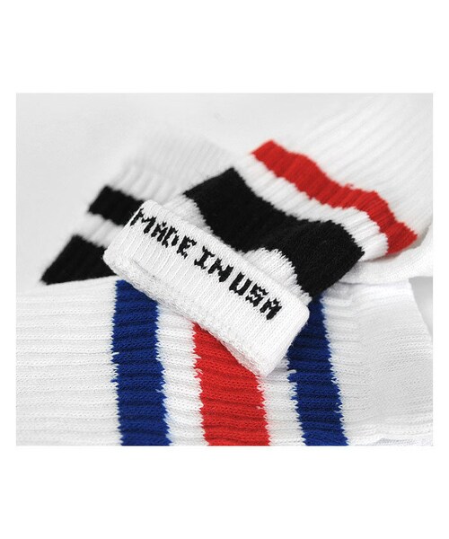 NAUGHTY (kobe)（ノーティー）の「"OLD SCHOOL" STRIPED TUBE SOCKS（ソックス/靴下・メンズ・その他）」の6枚目の写真