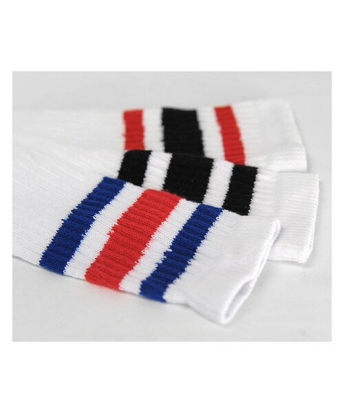 NAUGHTY (kobe)（ノーティー）の「"OLD SCHOOL" STRIPED TUBE SOCKS（ソックス/靴下・メンズ・その他）」の5枚目の写真