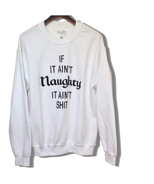 NAUGHTY (kobe)（ノーティー）の「AIN'T NAUGHTY CREWNECK SWEATSHIRTS（スウェット・メンズ・その他）」の3枚目の写真