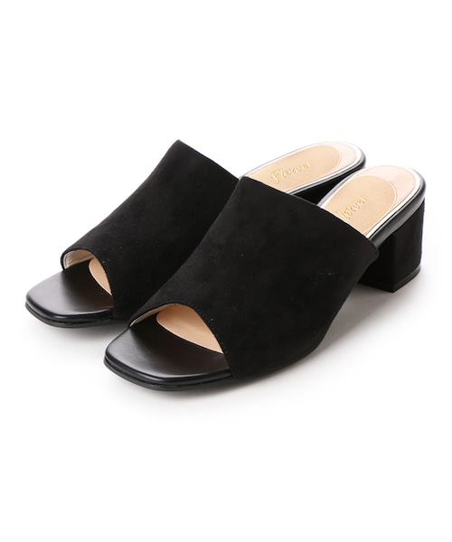 flower（フラワー）の「old classic mule～オールドクラシックミュール（サンダル・レディース・beige/black・36・37・38）」の2枚目の写真