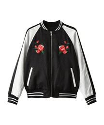 GRL | スカジャン×MA-1リバーシブルブルゾン(ブルゾン)