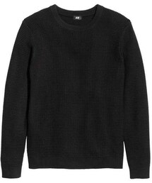 H&M | H&M Textured-knit Sweater(ニット/セーター)