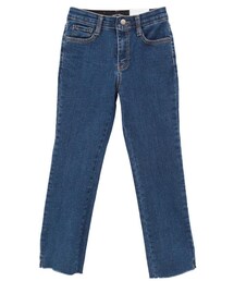 Dailyabout | カットオフヘムストレートフィット8分丈デニムパンツ(P0000WTE)(デニムパンツ)