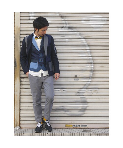 NIRAME.CO(ニラメッコ)の「すごろくベスト。 デニム(ベスト・メンズ・その他)」の5枚目の写真