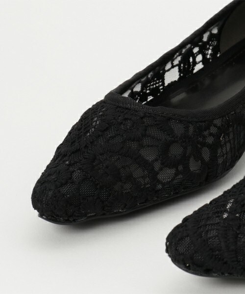 ILIMA（イリマ）の「【EVOL】ILIMA レースフラットパンプス II7358（パンプス・レディース・ホワイト/ブラック/ネイビー・22.5cm/23.0cm/23.5cm/24.0cm/24.5cm）」の7枚目の写真