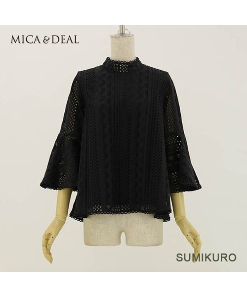 MICA&DEAL（マイカ＆ディール）の「フレアスリーブシャツ