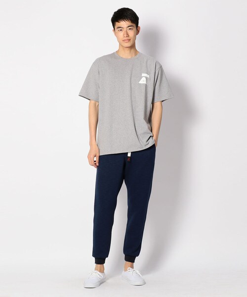 Gramicci（グラミチ）の「GRAMICCI/グラミチ COOLMAX KNIT NARROW RIB PANTS Men's（パンツ・メンズ・GREY/NAVY・S/M/L/XL）」の9枚目の写真