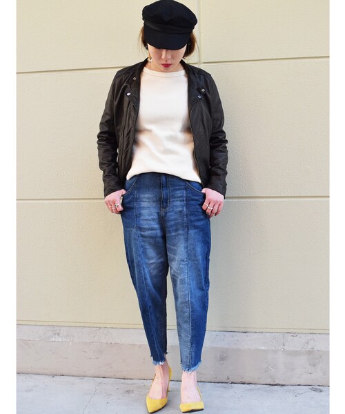 Rinajour（リナジュール）の「インディゴコクーンパンツ /Rinajour(リナジュール)（パンツ・INDIGO/USED・1/2）」の8枚目の写真