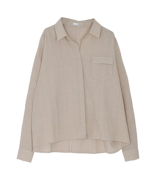 GYDA（ジェイダ）の「ストライプオーバーシャツ（）」 - WEAR