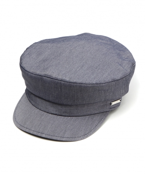 niko and...（ニコアンド）の「オリジナルプレートマリンキャップ（帽子・ライトグレー/ブルー/ネイビー）」の2枚目の写真