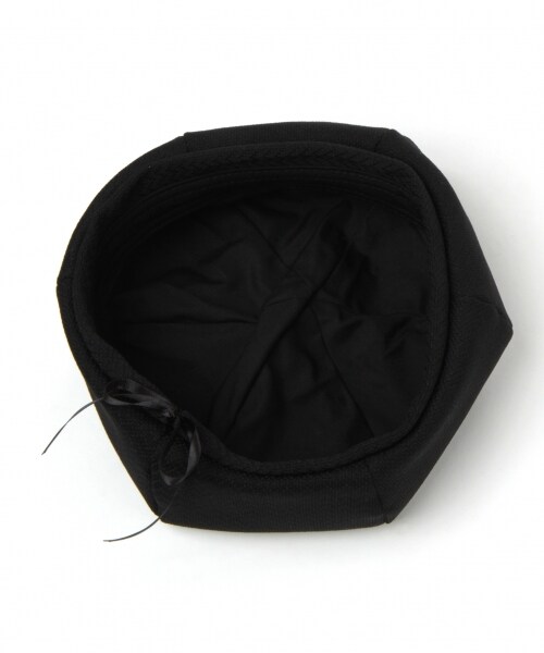 niko and...（ニコアンド）の「オリジナルパネルベレー（帽子・ブラック/ピンク/アイボリー）」の7枚目の写真