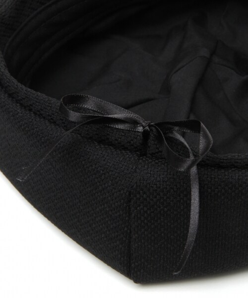 niko and...（ニコアンド）の「オリジナルパネルベレー（帽子・ブラック/ピンク/アイボリー）」の9枚目の写真