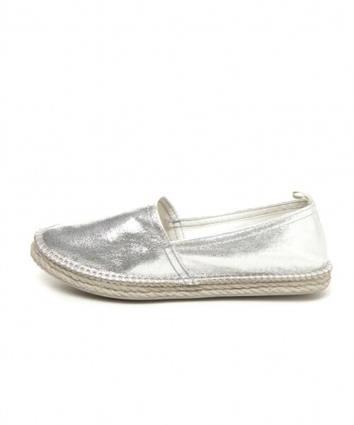 GLOBAL WORK（グローバルワーク）の「エスパドリーユ Women（シューズ・ホワイト(レース)/ブラック(レース)/シルバー/フラワー/ゴールド/パイナップル）」の7枚目の写真