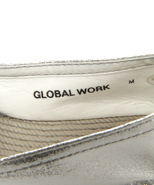 GLOBAL WORK（グローバルワーク）の「エスパドリーユ Women（シューズ・ホワイト(レース)/ブラック(レース)/シルバー/フラワー/ゴールド/パイナップル）」の11枚目の写真