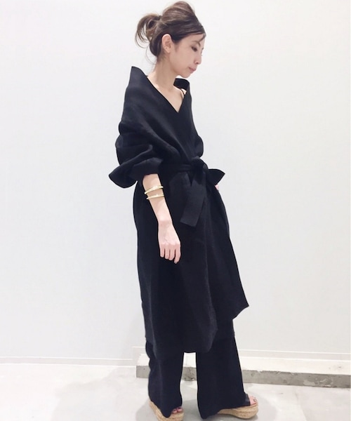 L'APPARTMENT Lisiere リネンWジャケット L'Appartement（アパルトモン）の「◇Lisiere LINEN COAT（）」 - WEAR