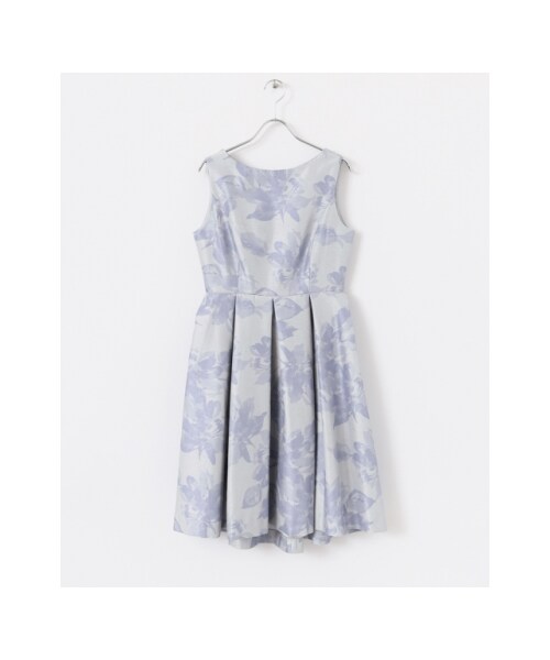 URBAN RESEARCH ROSSO WOMEN(アーバンリサーチ ロッソ)の「シャンタンプリントドレス(その他・レディース・IVORY×GRY/GRAY×LAVE・FREE)」の2枚目の写真