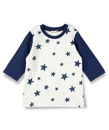 BRANSHES | 星プリント7分袖Tシャツ(Tシャツ/カットソー)