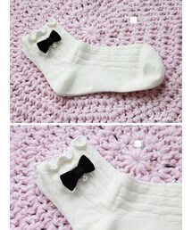 Bobon21 | ベロアリボンソックス(ソックス/靴下)