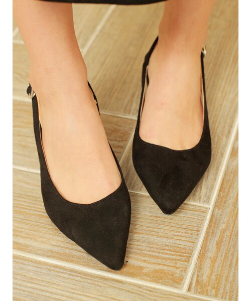 KORMARCH(コマチ)の「ポイントトゥスリングバックシューズ(パンプス・レディース・22.5cm,23cm,23.5cm,24cm,24.5cm,25cm)」の1枚目の写真