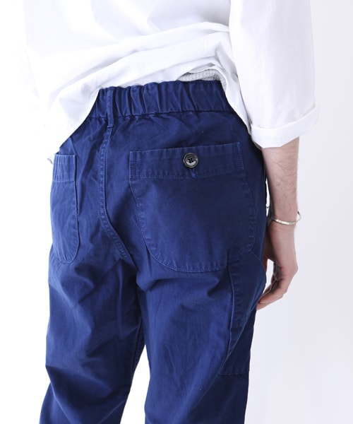 orSlow（オアスロウ）の「FRENCH WORK PANTS（パンツ・オフホワイト/ベージュ/ブルー・1/2）」の12枚目の写真