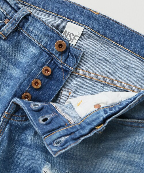deuxieme classe ダメージデニム Deuxieme Classe（ドゥーズィエムクラス）の「*NSF ダメージ