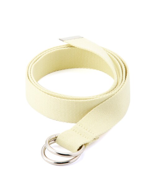 Honeys（ハニーズ）の「リングベルト（ベルト・レディース・クロ×オフ/コン/ピンク/イエロー/パープル/濃ピンク）」の5枚目の写真