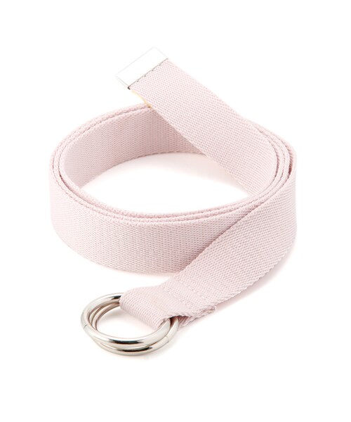 Honeys（ハニーズ）の「リングベルト（ベルト・レディース・クロ×オフ/コン/ピンク/イエロー/パープル/濃ピンク）」の6枚目の写真