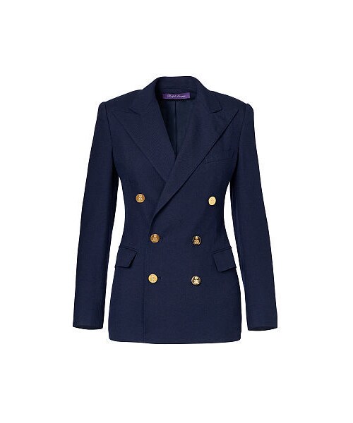 RALPH LAUREN(ラルフ ローレン)の「Ralph Lauren The RL Blazer in Cashmere(テーラードジャケット・レディース・navy・4/6/8/10/12)」の2枚目の写真