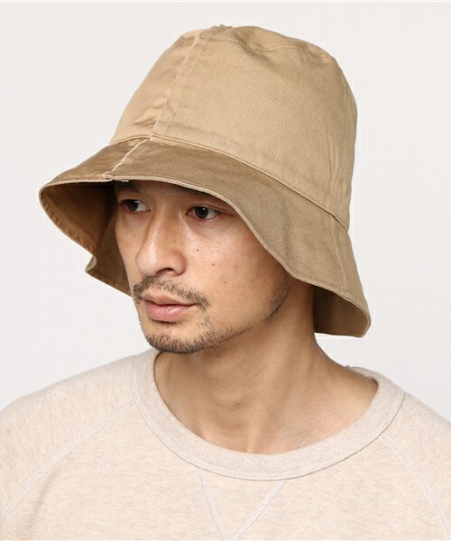 KIJIMA TAKAYUKI（キジマ　タカユキ）の「KIJIMA TAKAYUKI コンビハット（ハット・メンズ・ブラック/ライトブラウン・2/3）」の2枚目の写真