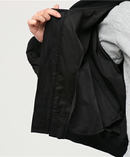 CLANE（クラネ）の「CLANE ロングスリーブMA-1（ブルゾン）」 - WEAR