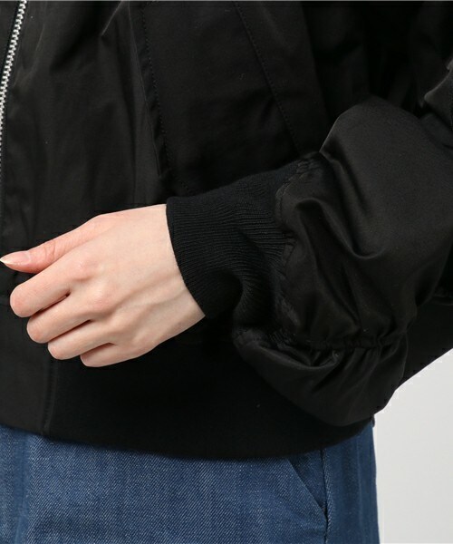 CLANE クラネ MA-1 ブルゾン CLANE（クラネ）の「CLANE ロングスリーブMA-1（ブルゾン）」 - WEAR