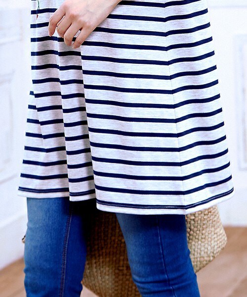 Bou Jeloud（ブージュルード）の「ブライトフラワー　カットチュニック（Tシャツ/カットソー・レディース・A/B/C・FREE）」の10枚目の写真