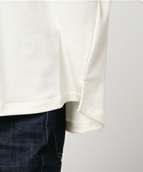 actuel（アクチュエル）の「袖ボリュームＴＯＰＳ（Tシャツ/カットソー・レディース・オフホワイト/グレー/ピンク・FREE）」の9枚目の写真