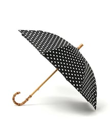 トラディショナルウェザーウェア　長傘　ブラック Traditional Weatherwear / バンブー ビニール傘（長傘