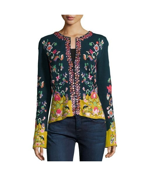 【マイケルサイモン】Michael Simon 蝶モチーフ　ビーズ刺繍 マイケルサイモン】Michael Simon 蝶モチーフ ビーズ刺繍