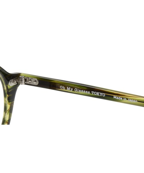 Oh My Glasses TOKYO（オーマイグラス）の「Oh My Glasses TOKYO マシュー omg-026-6（メガネ・緑・45□23-145）」の6枚目の写真