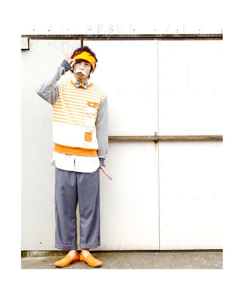 NIRAME.CO（ニラメッコ）の「べらんだスウェット（スウェット・メンズ・その他）」の2枚目の写真