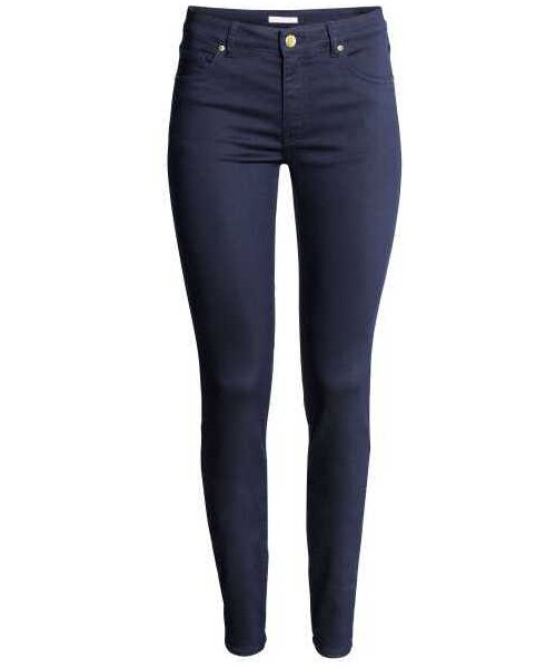 H&M（エイチ・アンド・エム）の「H&M Super-slim-fit Pants（デニムパンツ・レディース・Denim blue/Powder/Black/Dark blue/Nearly black/Black/coating/Gray denim/Dark denim blue/White・16/14/2/8/18/20/12/6/4/10）」の7枚目の写真