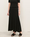 Deuxieme Classe（ドゥーズィエムクラス）の「SWINGリブ スカート